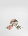 Hydrangea Print Poplin Scrunchie