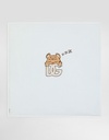 Leopard and DG Logo Print Interlock Blanket