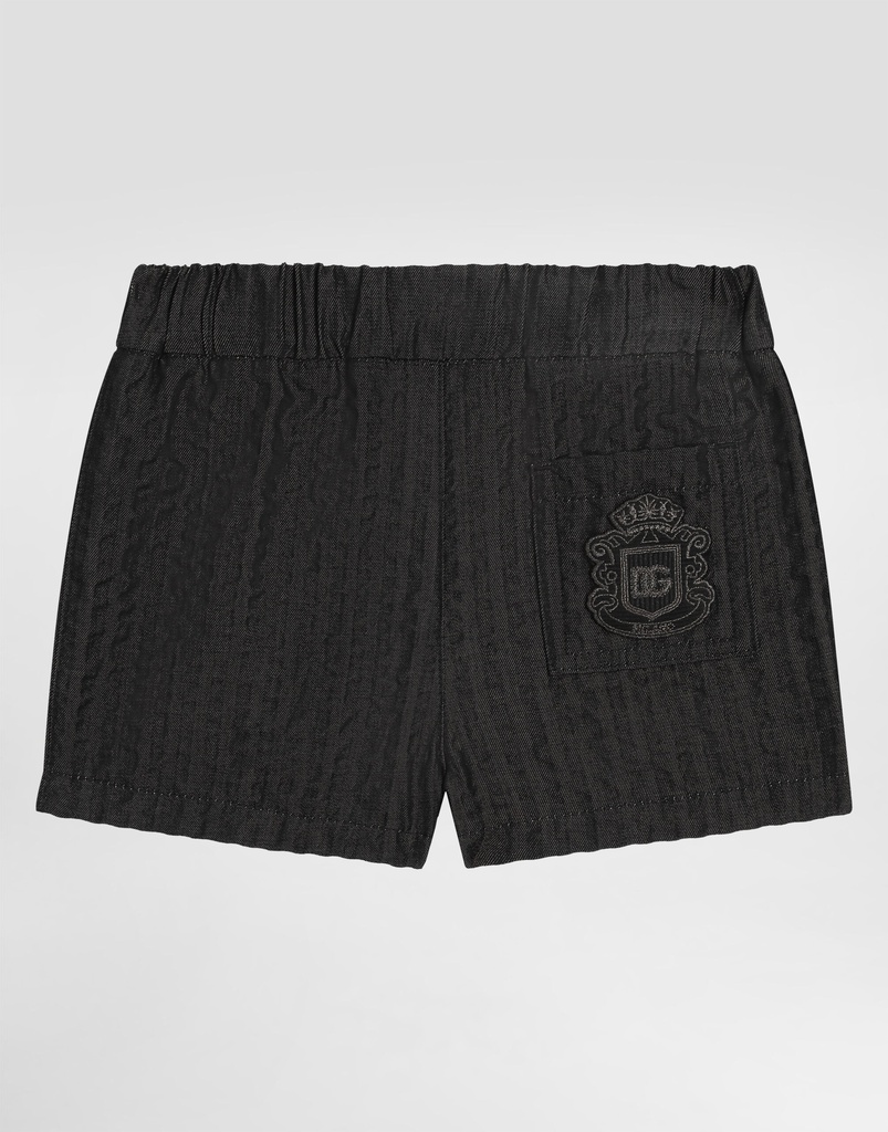 Denim Bermuda Shorts