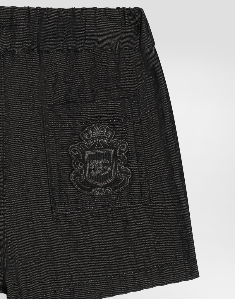 Denim Bermuda Shorts
