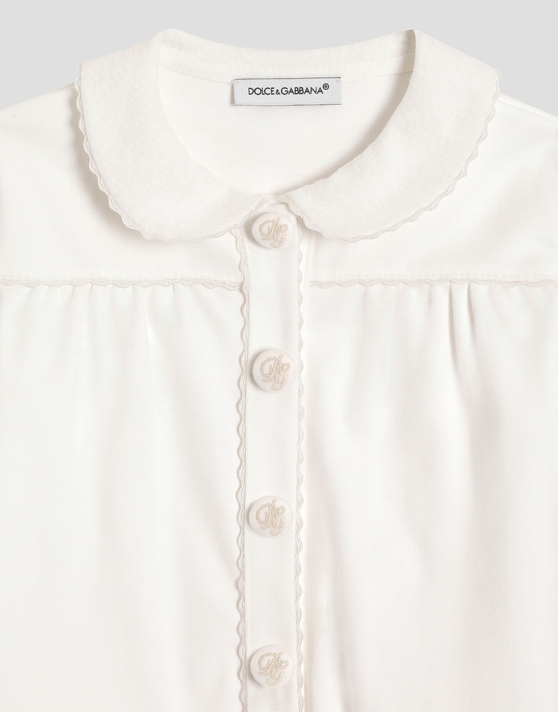 3 Piece Gift Set in Interlock and Linen with Embroidery