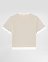 Jersey T-Shirt with Embroidered DG Appliqué