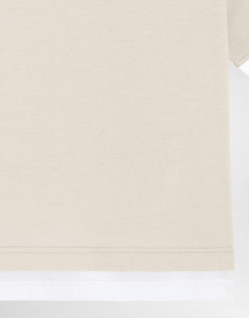 Jersey T-Shirt with Embroidered DG Appliqué