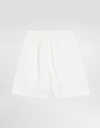 Cotton Waffle Bermuda Shorts