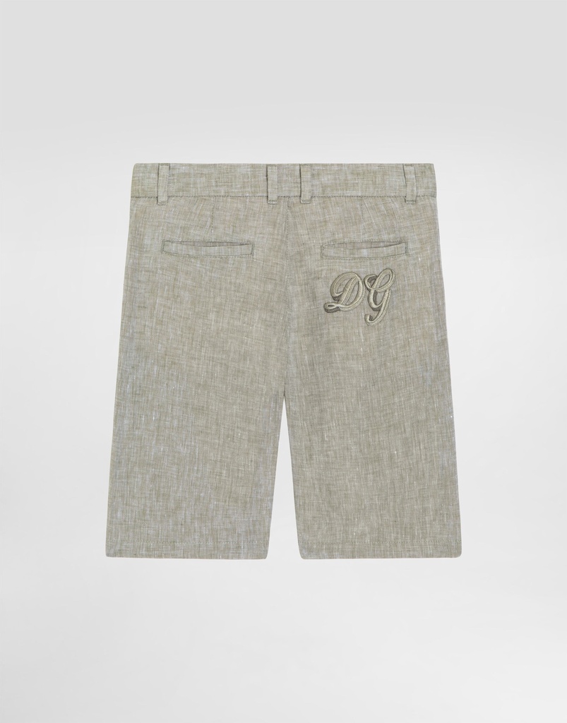 Linen Bermuda Shorts