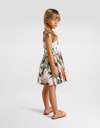 Hydrangea Print Poplin Dress