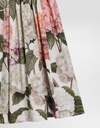 Hydrangea Print Poplin Dress