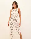 Knit Hanna Long Cover Up