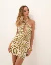 Aster Short Dress