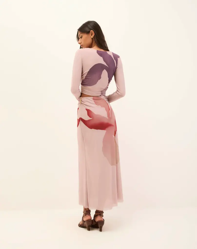 Amira Detail Long Skirt