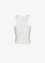Knotted Ribbed Tank Top 