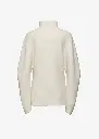 Dimensional Sleeves Wool Turtleneck