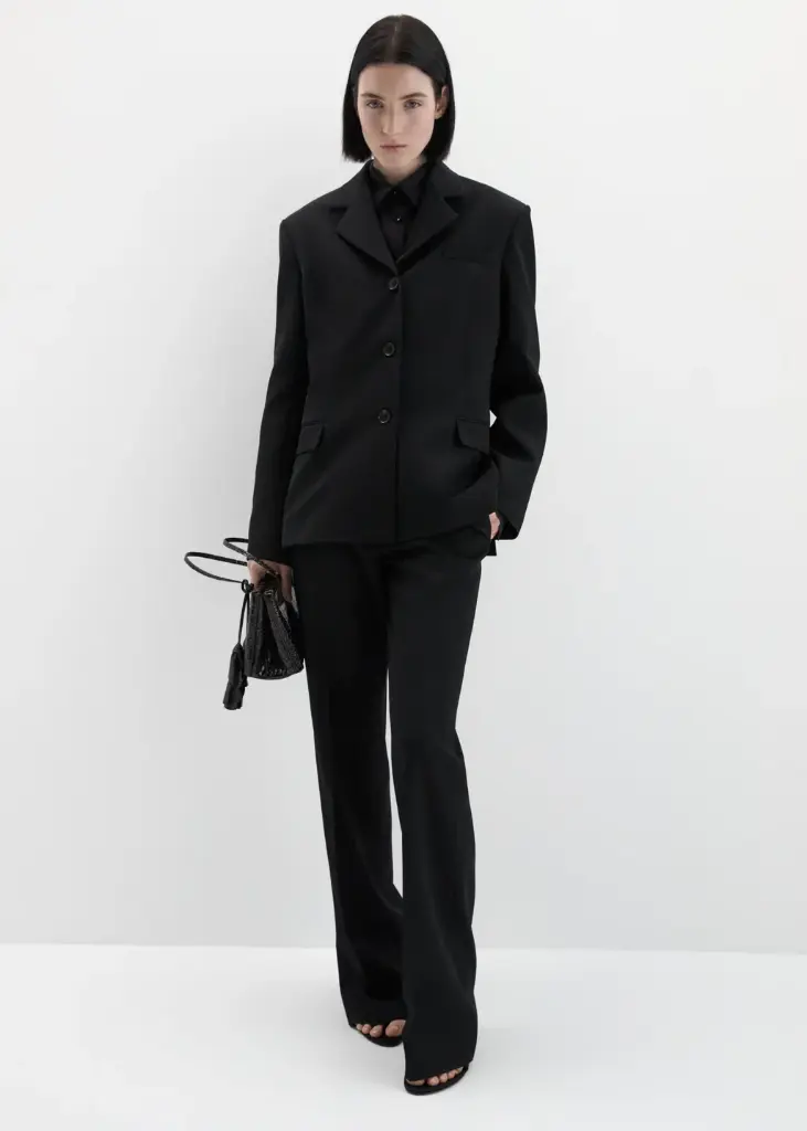Flared Tailored Trousers