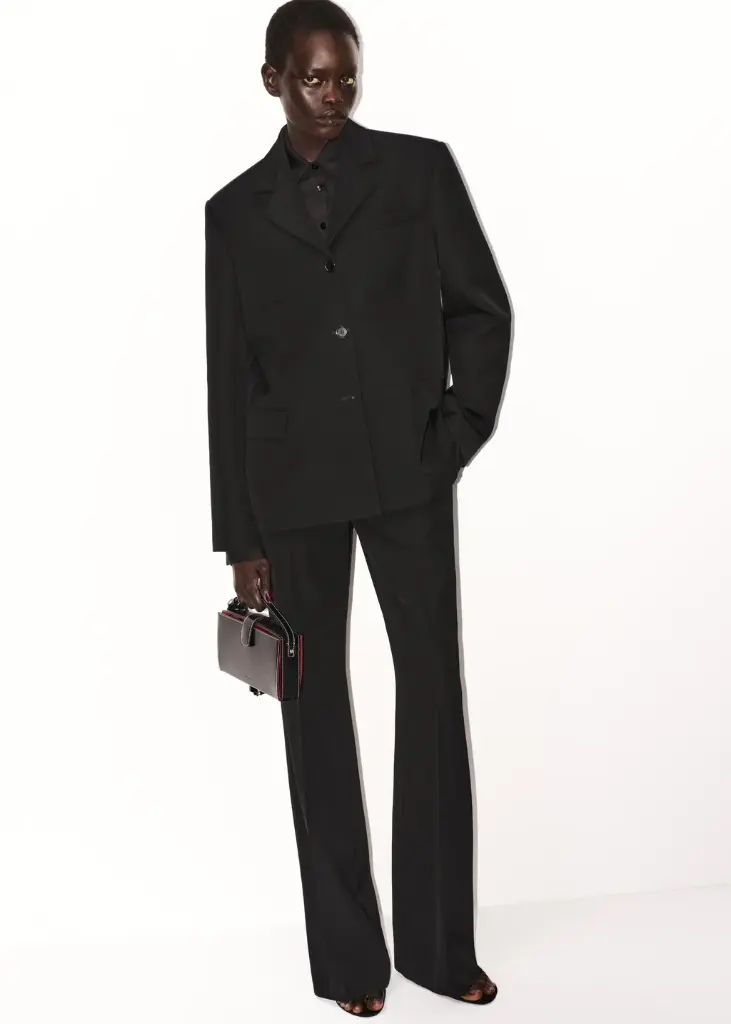Flared Tailored Trousers