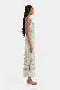 Cecile Ruffle Slip Dress