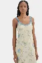 Cecile Ruffle Slip Dress