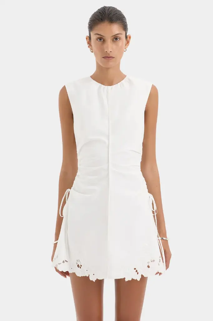 Klara Ruched Mini Dress