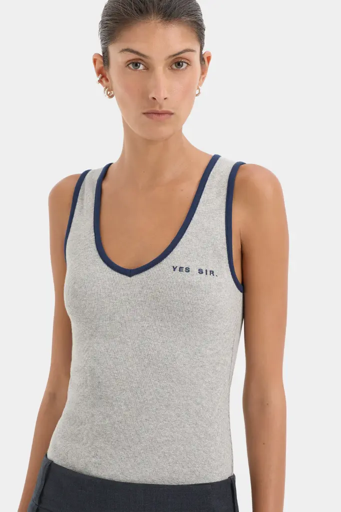 Yes SIR  Ribbed Tank
