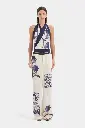 Phillipa Halter Scarf Top