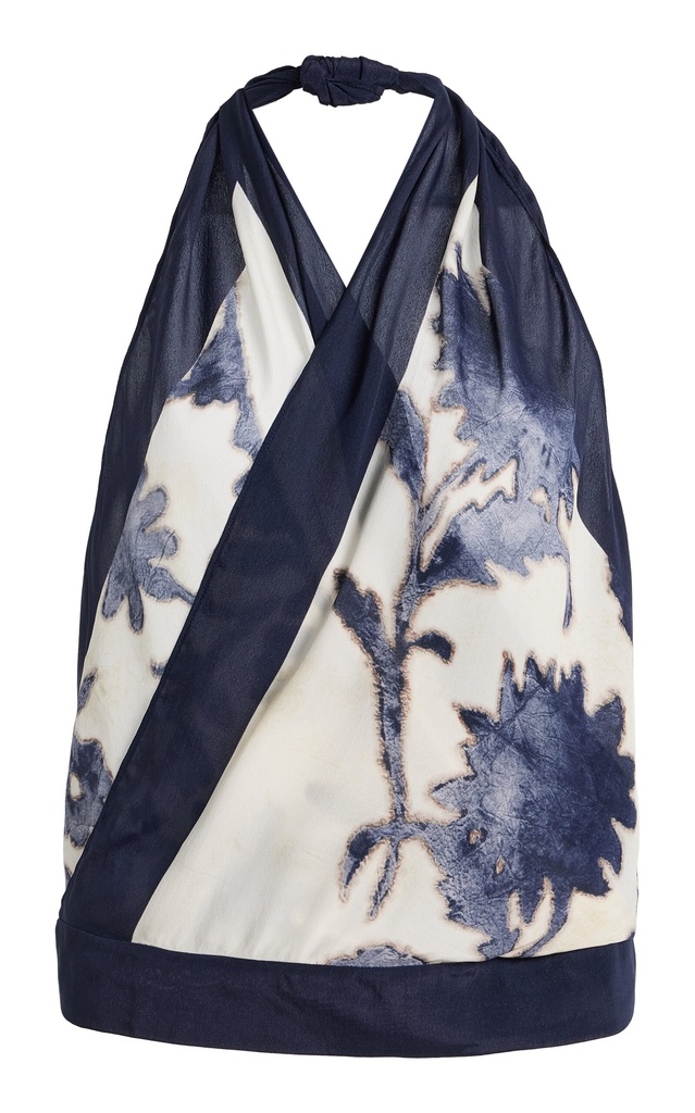 Phillipa Halter Scarf Top