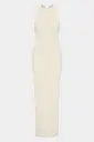 Sabah Cross Back Midi Dress