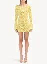 Maya Long Sleeve Belted Dress