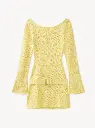 Maya Long Sleeve Belted Dress