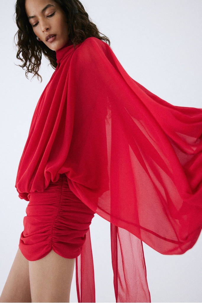 Maite Mini Dress Chifon 