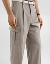 Wool Canvas Trousers