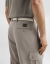 Wool Canvas Trousers