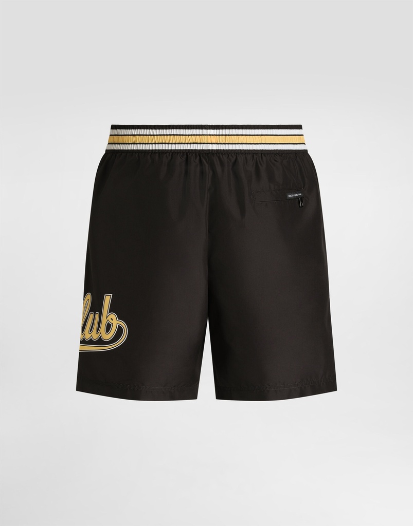Medium Swim Boxer Shorts in Canvas