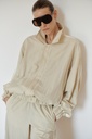 Light Beige Water Resistant Track Pants 