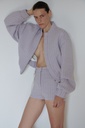 Lilac Wool Tweed Jacket