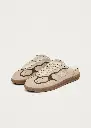 Tb.490 Mule Cream Leather Sneakers