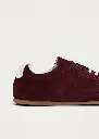 Tb.24 Suede Burgundy Leather Sneakers