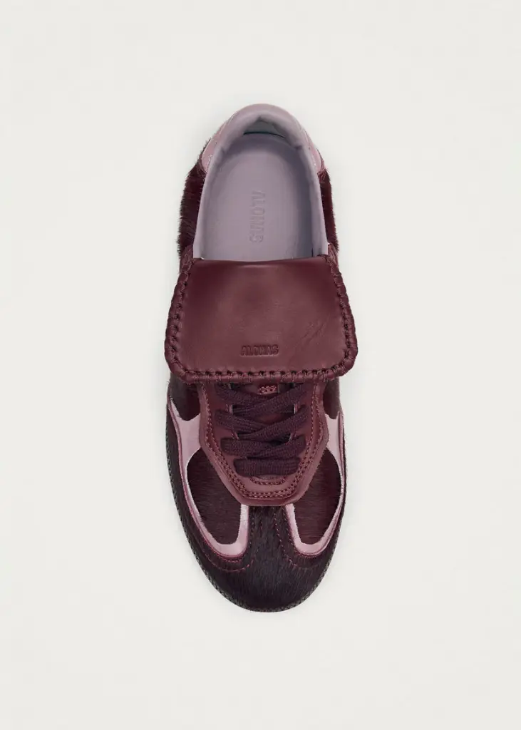 Tb.490 Club Soft Burgundy Leather Sneakers