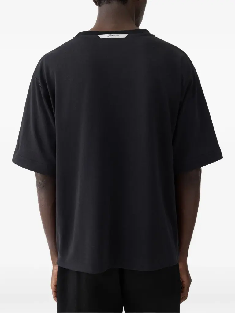 Le T-Shirt Rond Carré Manches Courtes