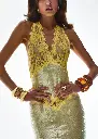 Vicky Sequin Lace Dress