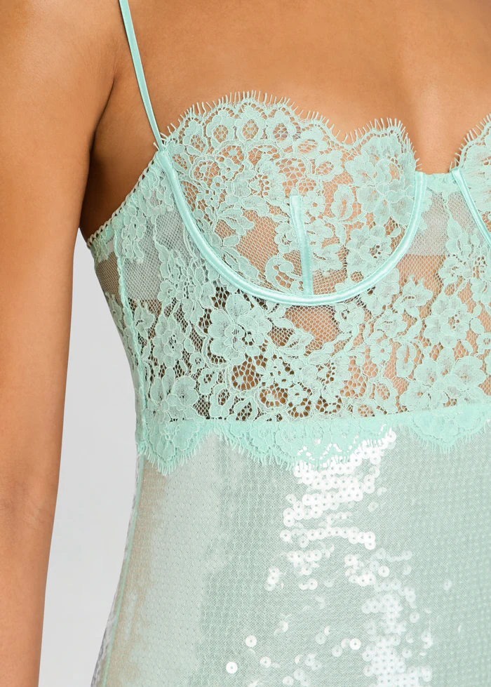 Alixandra Sequin Dress