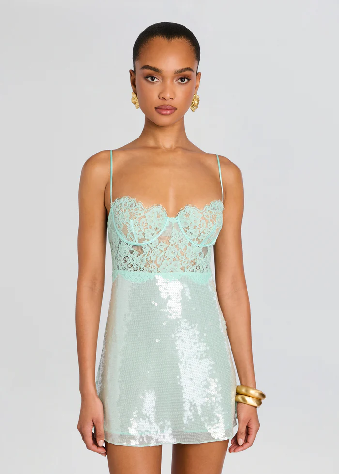 Alixandra Sequin Dress