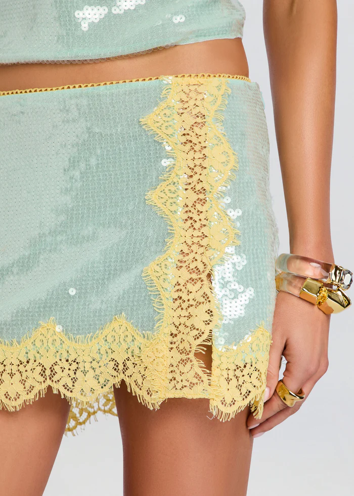 Morgen Sequin Skirt