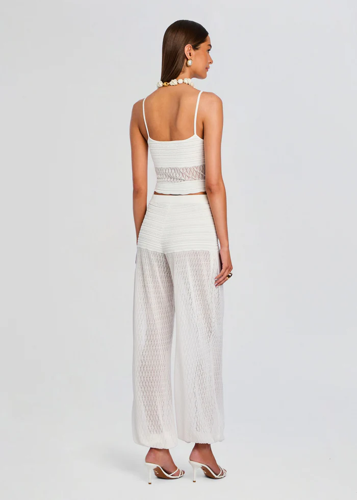  Devyn Pant in White