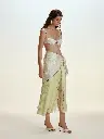 Diana Silk Embellished Skirt