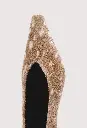 EKO Deer print pony-effect kitten heels