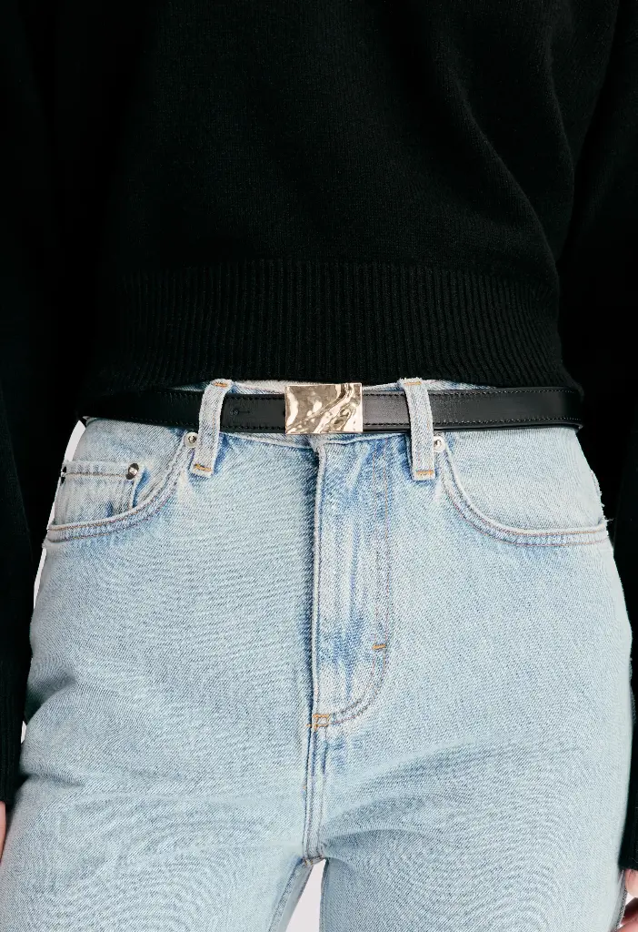 Minar Lds Calf Leather Belt