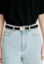 MORGAN LDS Pony-effect leather belt