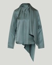 GALA Silk Twill Scarf Top