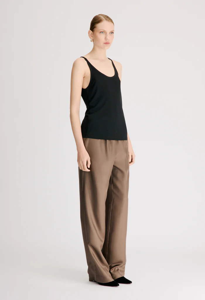 RONI Rib jersey tank top