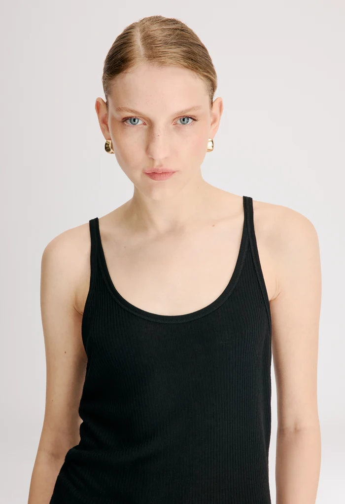 RONI Rib jersey tank top