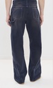 Aged Twisted Workwear Jeans Navy